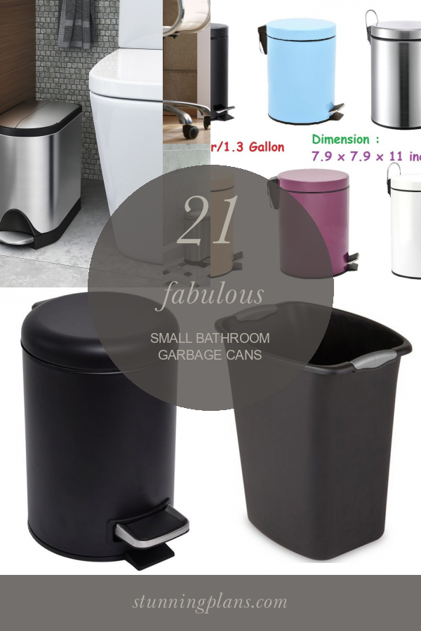 21 Fabulous Small Bathroom Garbage Cans Home, Family, Style and Art Ideas